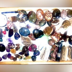 High end crystals and polished lapidary to be posted this coming week 🥰